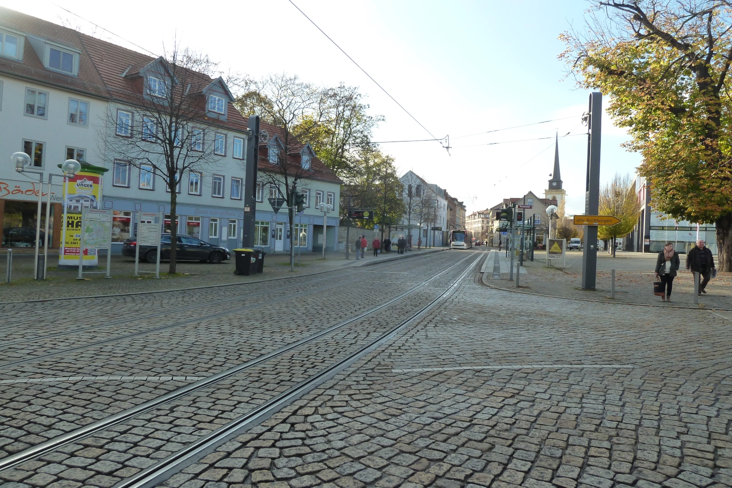 Verkehrsuntersuchung Domplatz/Mainzerhofplatz in Erfurt