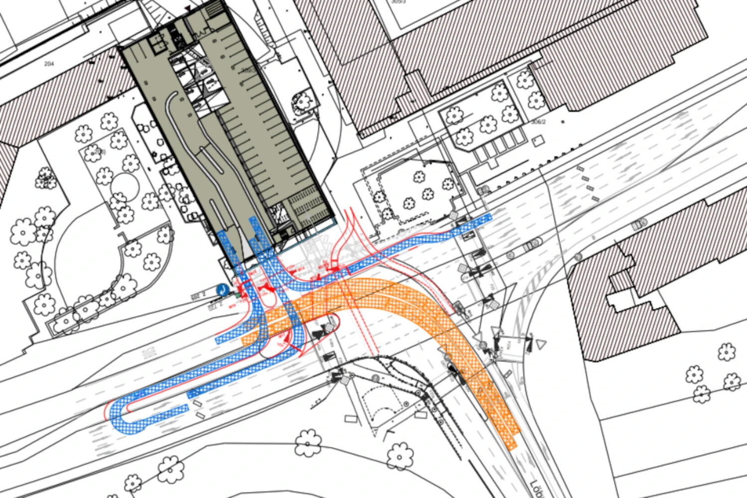 Erfurt Verkehrsuntersuchung Löbertor