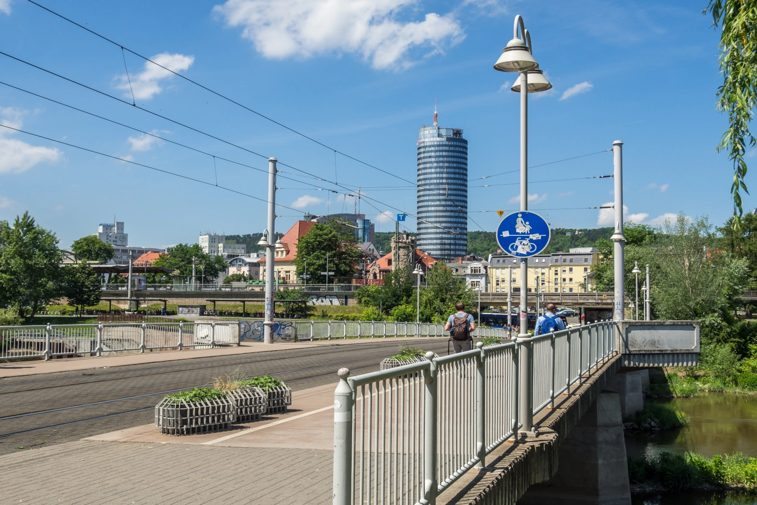 LSA-Koordinierung in der Stadtrodaer Straße in Jena